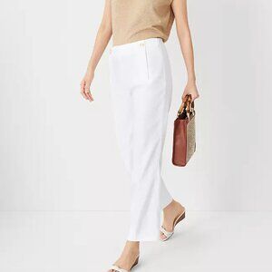 Ann Taylor The Pencil Sailor Pant in Linen Twill